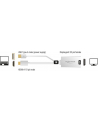 ADAPTER HDMI(M)->DISPLAYPORT(F)+ZASILANIE USB 24CM DELOCK - nr 19