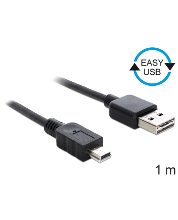 KABEL USB MINI AM-MBM5P EASY-USB 2.0 1M DELOCK