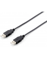 KABEL USB AM-AM 2.0 1.8M BLACK EQUIP - nr 18