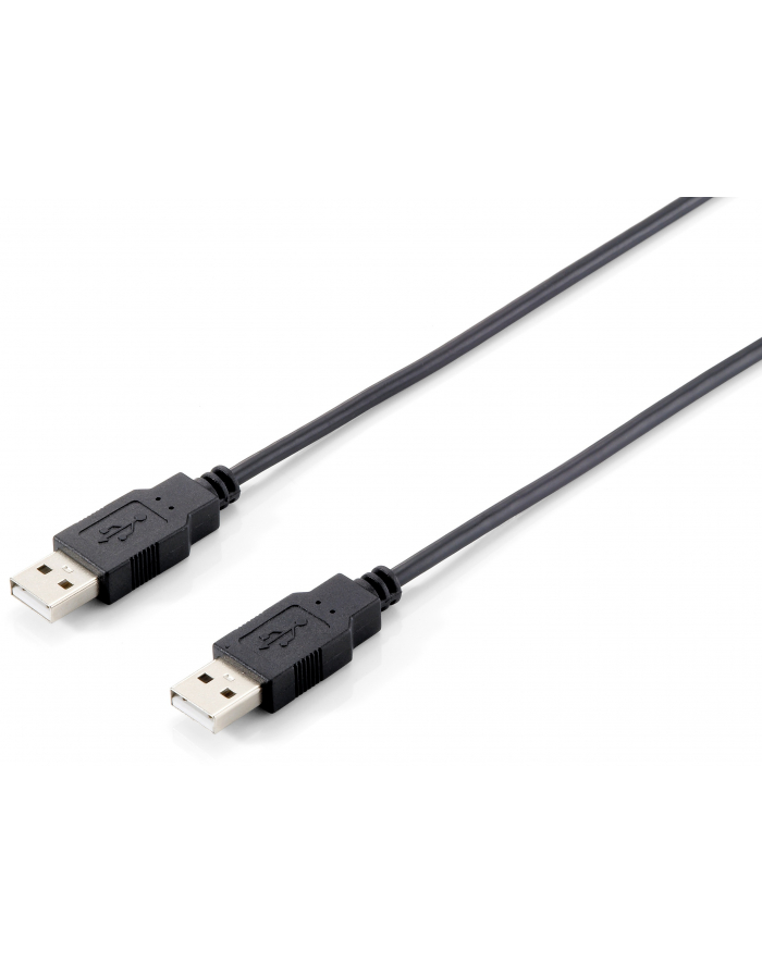 KABEL USB AM-AM 2.0 1.8M BLACK EQUIP główny