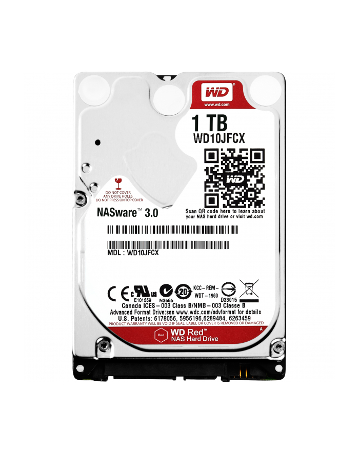 HDD WD RED 1TB WD10JFCX SATA III główny