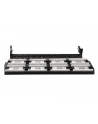 Gembird patch panel 19'' 48 port 1U kat.5e z półką do organizacji kabli, czarny - nr 4