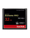 SANDISK COMPACT FLASH EXTREME PRO 32GB - nr 1