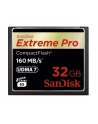 SANDISK COMPACT FLASH EXTREME PRO 32GB - nr 32