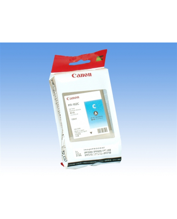 Tusz Canon PFI-102, cyjan (D) do drukarek iPF 500/600/700