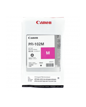 Tusz Canon PFI-102, magenta (D)