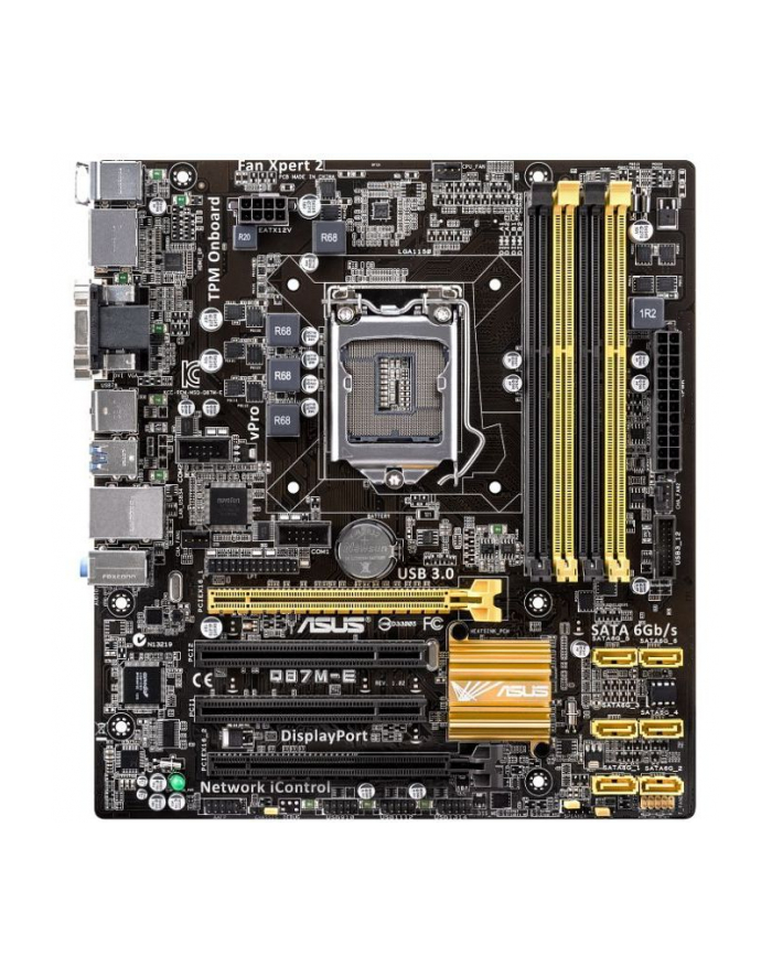 ASUS LGA1150 Q87M-E, Intel Q87, 4xDDR3, VGA, mATX główny
