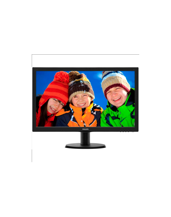 Monitor Philips LED 23.6'' 243V5LSB/00, Full HD, DVI, EPEAT Silver, ES 6.0 główny