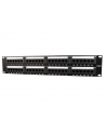 Gembird patch panel 19'' 24 port 1U kat.6 ekranowany, czarny - nr 5