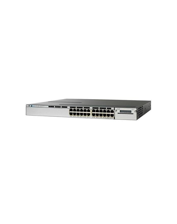 Cisco Catalyst 3850 24 Port 10/100/1000 UPoE, 1100W AC PS, IP Base główny