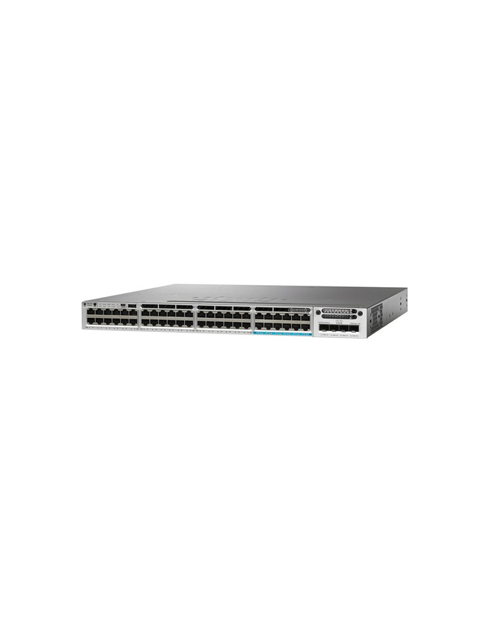 Cisco Catalyst 3850 48 Port 10/100/1000 UPoE, 1100W AC PS, IP Base główny