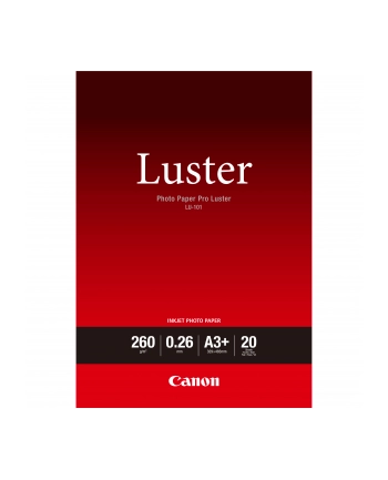 Papier Canon LU-101 A3+, 20 kartek