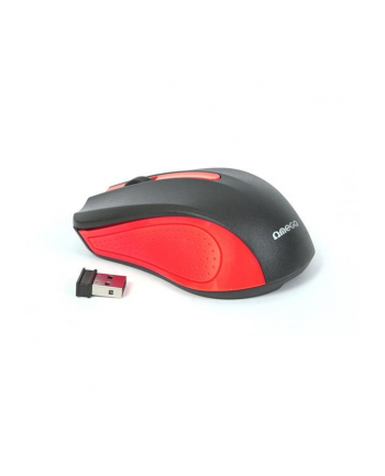 Mysz bezprzewodowa OMEGA OM-419 2,4GHz, 1000DPI, nano USB, czarno-czerwona
