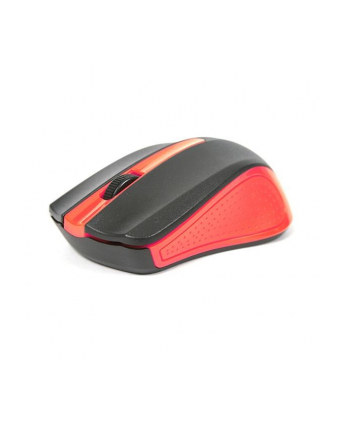 Mysz optyczna OMEGA OM-05, 1000DPI, USB, czarno-czerwona