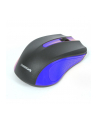 Mysz optyczna OMEGA OM-05, 1000DPI, USB, czarno-niebieska - nr 1