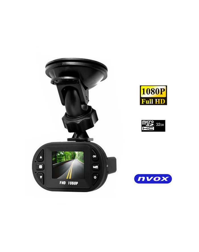 NVOX Samochodowa kamera rejestrator trasy DVR FULL HD główny