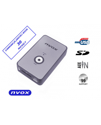 NVOX Zmieniarka cyfrowa emulator MP3 USB SD BMW 10PIN