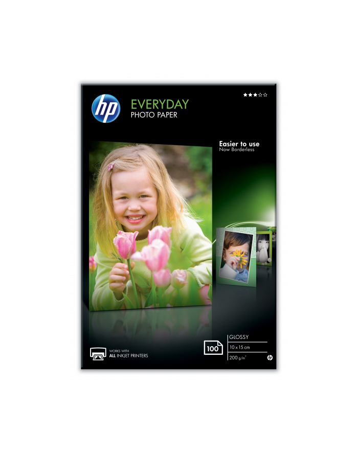 Papier HP Everyday Photo | błyszczący | 10x15cm | 100ark główny