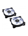 Corsair wentylator AF120 Quiet Edition LED White, 120mm, 3pin, Twin Pack - nr 14