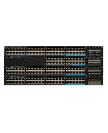Cisco Systems Cisco Catalyst 3650 48 Port PoE, 640W AC PS, 2x10G Uplink, IP Base