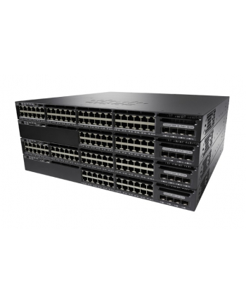 Cisco Systems Cisco Catalyst 3650 48 Port PoE, 640W AC PS, 4x1G Uplink, LAN Base