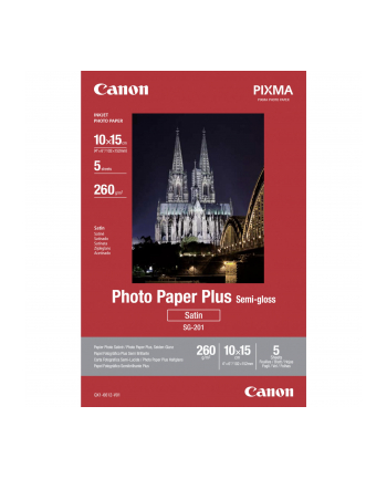 CANON PRINTERS Canon PAPER SG-201 10x15 5SH