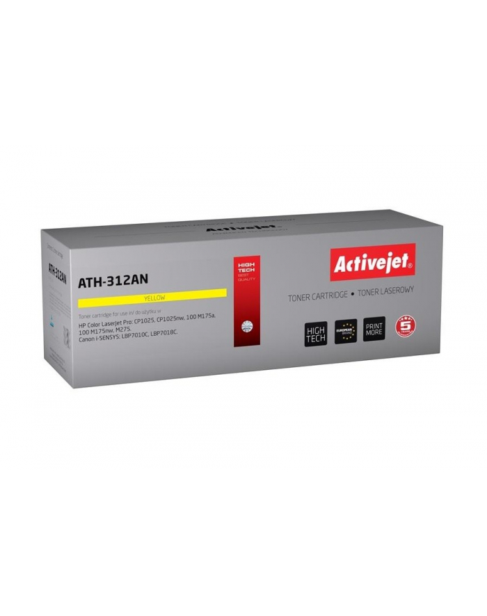 ActiveJet ATH-312AN toner laserowy do drukarki HP (zamiennik CE312A) główny
