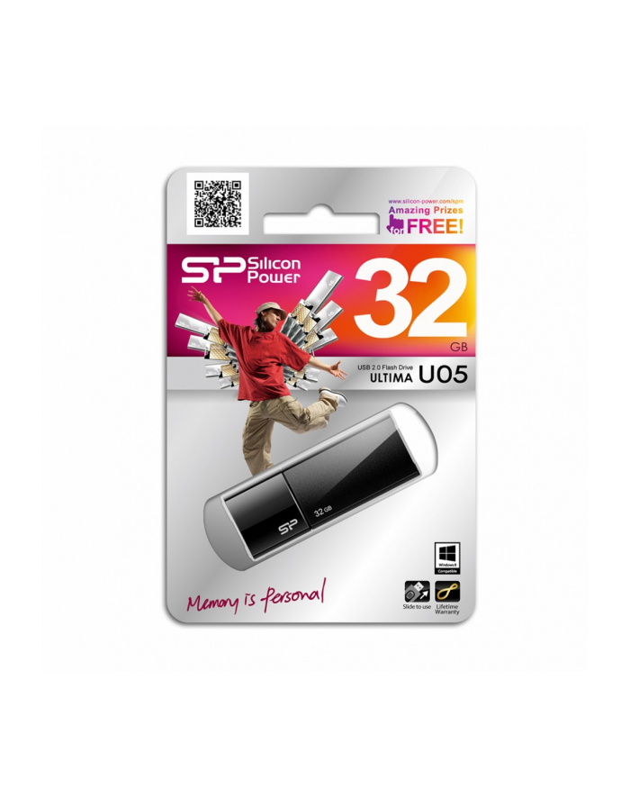Silicon Power ULTIMA U05 32GB USB 2.0 Classic Black główny