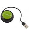 Esperanza Hub 4 Porty USB 2.0 YOYO Zielony EA135G - nr 1