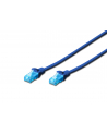 Patch cord U/UTP kat.5e PVC 2m niebieski - nr 10