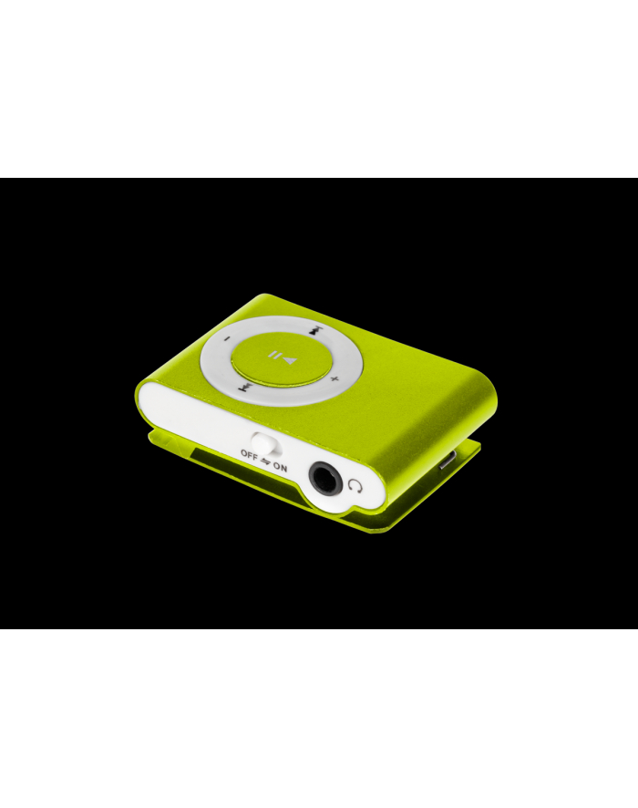 Odtwarzacz MP3 Quer z czytnikiem kart zielony główny
