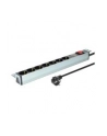 Listwa zasilająca PDU 19', 1U, 7 gniazd, moc: 16A, 4000W, aluminiowa, włącznik, zabezp. przeciwprzepięciowe, 2m - nr 28