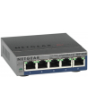 Netgear ProSafe Plus 5-Port Gigabit Desktop Switch,  (management via PC utility) - nr 75