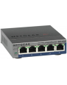 Netgear ProSafe Plus 5-Port Gigabit Desktop Switch,  (management via PC utility) - nr 90