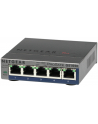 Netgear ProSafe Plus 5-Port Gigabit Desktop Switch,  (management via PC utility) - nr 82