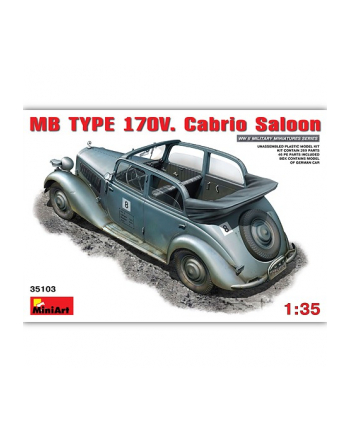MINIART MB Typ 170V Cabrio Saloon