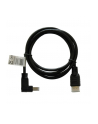 Kabel HDMI SAVIO CL-04  1,5m, czarny, KĄTOWY, złote końcówki - nr 10