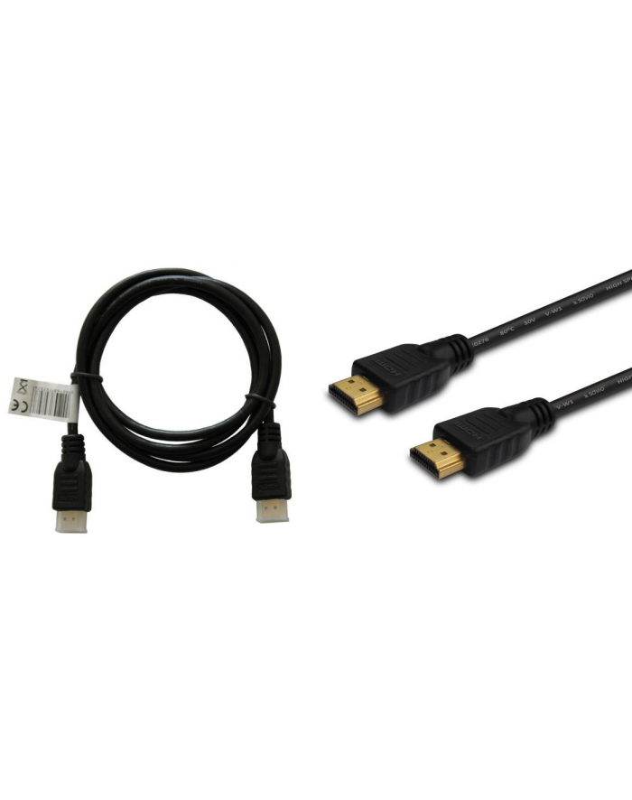 Kabel HDMI SAVIO CL-08 5m, czarny, złote końcówki, v1.4 high główny