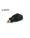 Adapter HDMI SAVIO CL-17 HDMI A żeńskie - micro HDMI męskie - nr 5