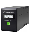 UPS POWER WALKER LINE-I 800VA 3xIEC RJ11/45 IN/OUT USB LCD - nr 19
