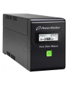 UPS POWER WALKER LINE-I 600VA 3xIEC RJ11/45 USB LCD - nr 10