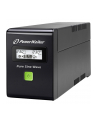 UPS POWER WALKER LINE-I 600VA 3xIEC RJ11/45 USB LCD - nr 20
