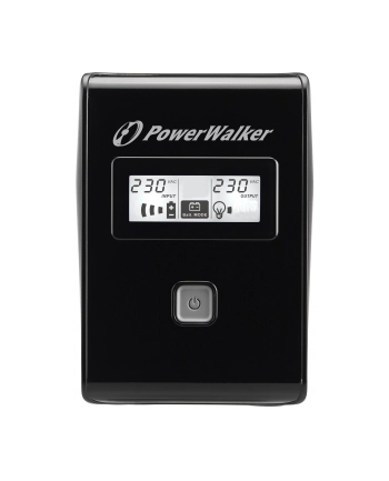 UPS POWER WALKER LINE-I 650VA 2xSCHUKO RJ11 USB LCD