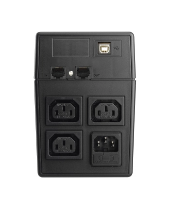 UPS POWER WALKER LINE-I 800VA 3xIEC RJ11/45 IN/OUT USB LCD