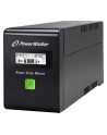 UPS POWER WALKER LINE-I 800VA 3xIEC RJ11/45 IN/OUT USB LCD - nr 26