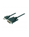 Kabel połącz. HDMI Highspeed 1.3 Typ A/DVI-D(18+1), M/M 2m - nr 11