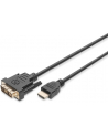 Kabel połącz. HDMI Highspeed 1.3 Typ A/DVI-D(18+1), M/M 2m - nr 14