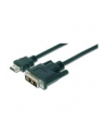 Kabel połącz. HDMI Highspeed 1.3 Typ A/DVI-D(18+1), M/M 2m - nr 15