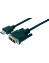 Kabel połącz. HDMI Highspeed 1.3 Typ A/DVI-D(18+1), M/M 2m - nr 17