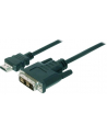 Kabel połącz. HDMI Highspeed 1.3 Typ A/DVI-D(18+1), M/M 2m - nr 19